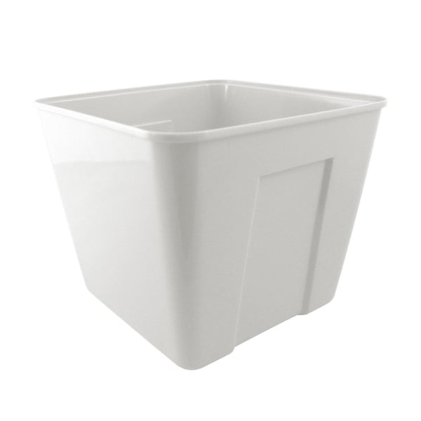 Generic Ice Bucket Square White 3 quart 72cs, 72PK BKT-SQR-WHT - main