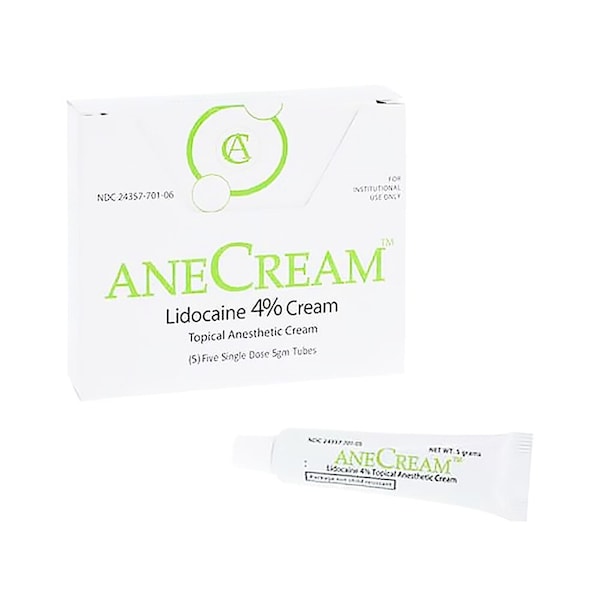 Anecream Cream 4%, 5gm, 5PK 9870846 - main