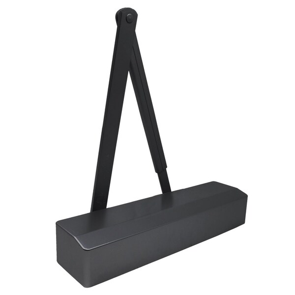 Best Grade 1 Heavy Duty Surface Door Closer, Adjustable Size 1-6, Flat Form Arm, Tri-Pack, Pull Side, Bl HD8016 AF80P 693 - main