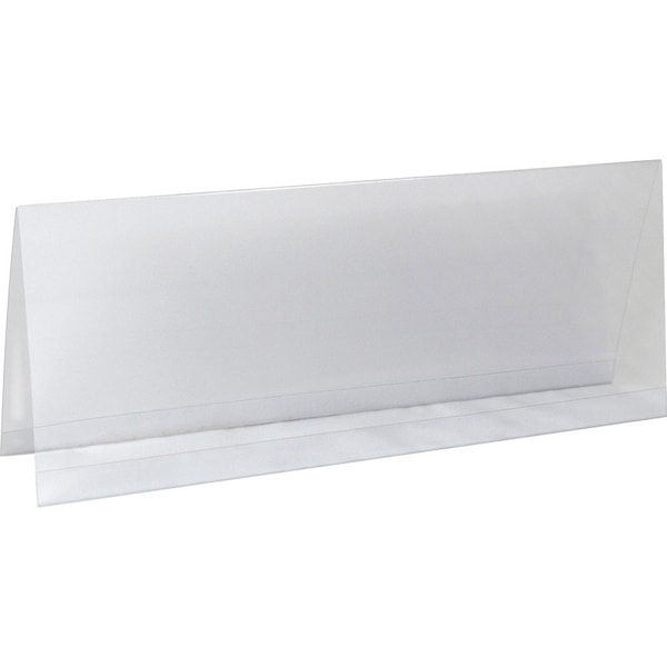 C-Line Products C-Line Name Tent Holder, 11-3/16in x 4-1/4in, Clear, 25 Cards/Pack 87507 - main