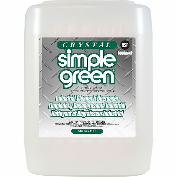 Simple Green Crystal Industrial Cleaner/Degreaser, 5 gal Pail 600000119005 - main