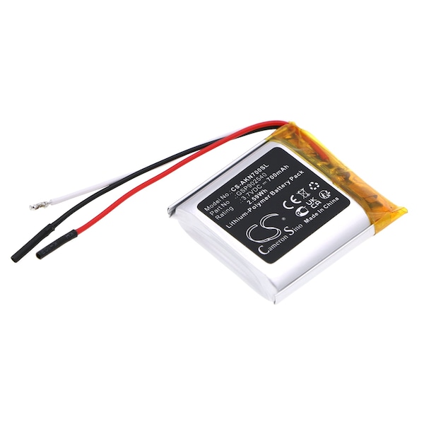 Ilc Akg N700NC Replacement 3.7V 0.7AH Battery N700NC BATTERY - main