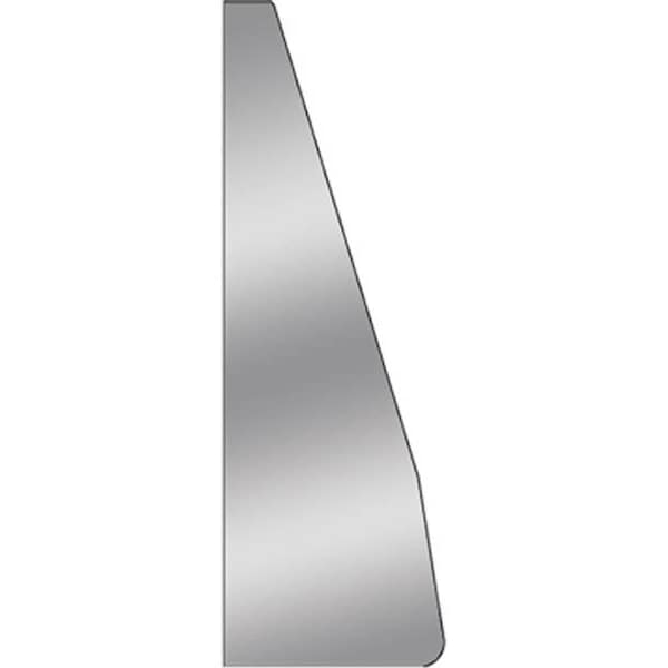 Ilc Replacement For Kenworth T800 Year 2000 Stainless Steel Drivers Side Dash End Trim WZ-ER3G-9 - main