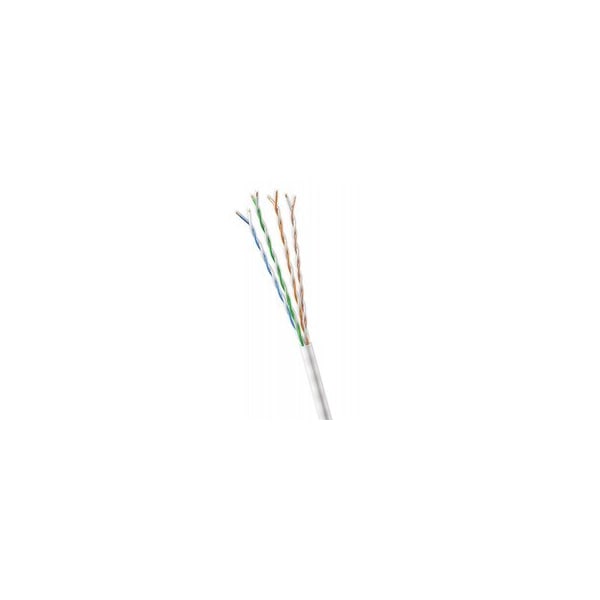 Cable Wholesale Bulk Slim Cat6 White Ethernet Cable, 28AWG Stranded Copper, UTP, Spool, 1000 foot 10X8-891MH - main