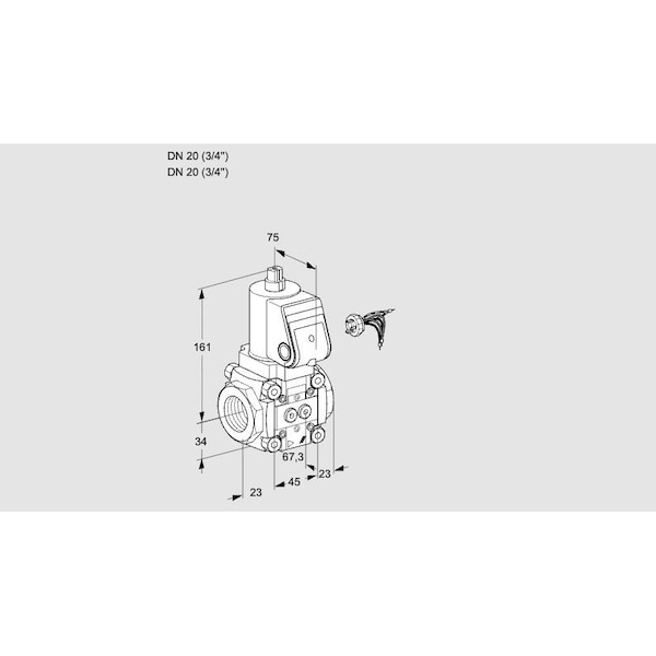 Honeywell Kromschroder VAN120R/NK KS88025175 - main