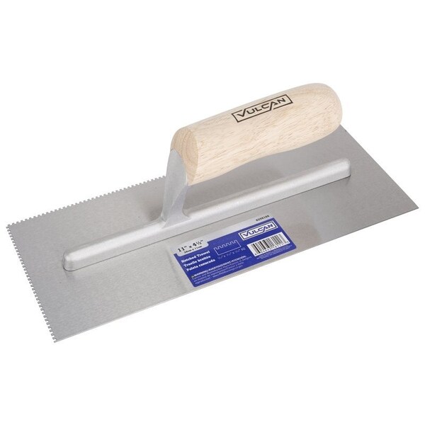 Vulcan Trowel Sqnotch 1/16In 11X4.5In 16110-1/16" - main