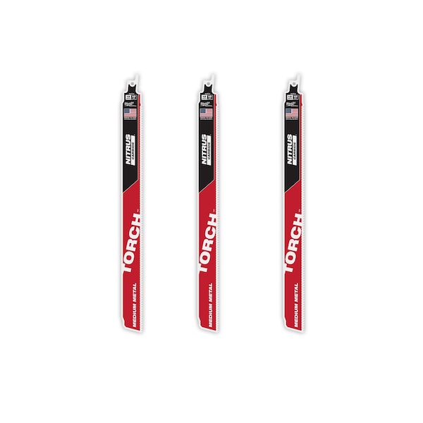 Milwaukee Tool 12 in x 10 TPI, Reciprocating Saw Blade, 1 PK 48-00-6353 - main