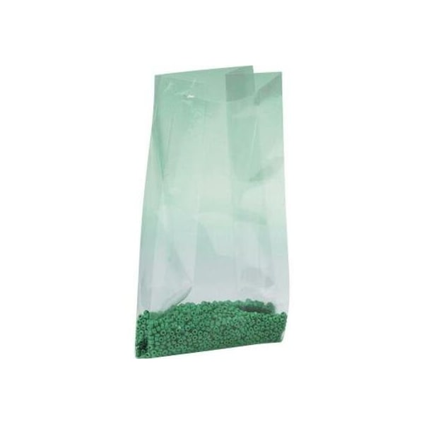 Partners Brand Gusseted Poly Bags, 12" x 8" x 24", 1 mil, Clear, 500 PK PB1385 - main