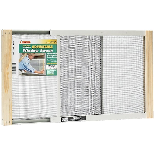 Frost King W.B. Marvin 10'' x 15-25'' Adjustable Window Screens by AWS1025 - main