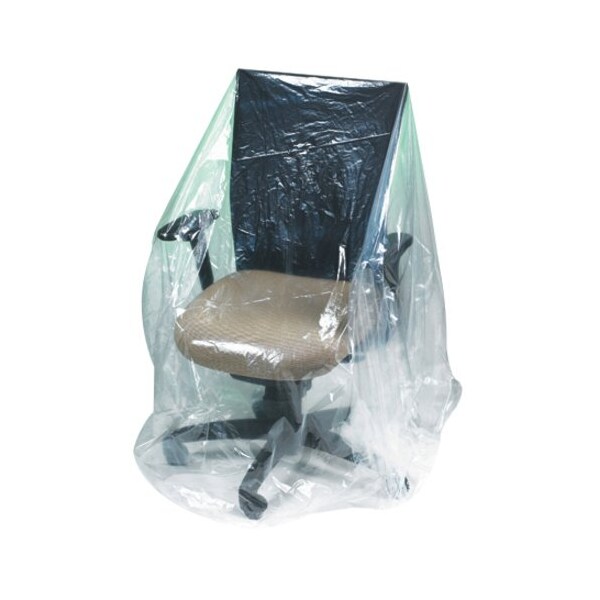Partners Brand Furniture Covers, 1 Mil, 28" x 17" x 138", Clear, 115/Roll PFC2817138 - main