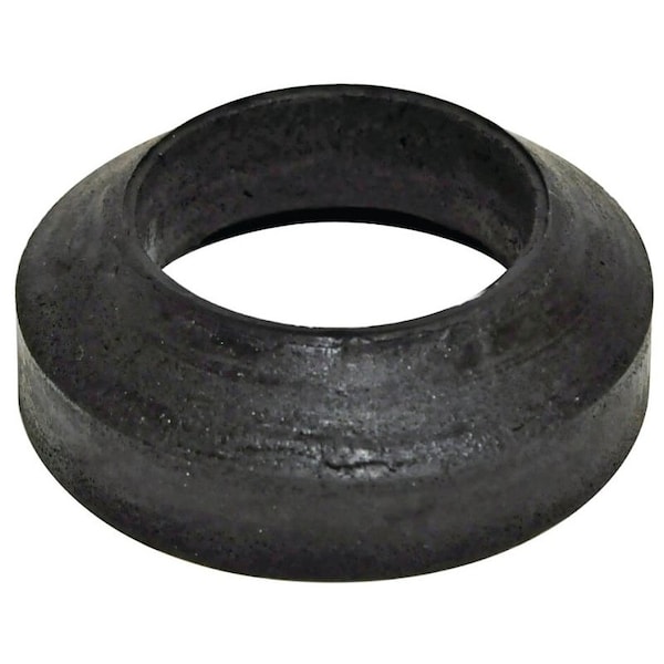 Danco Flush Valve Spud Gasket, 2-3/8 in ID x 3-1/4 in OD Dia, Rubber, Black, For: American Standard Toilets 80867 - main