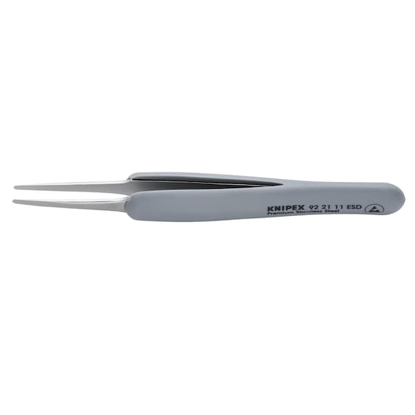 Knipex Precision Tweezers, 4 in L 92 21 11 ESD - main