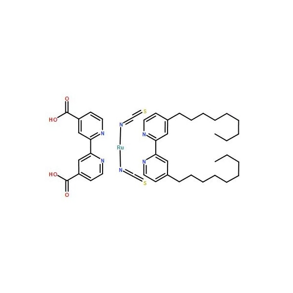 Ak Scientific Bis(isothiocyanato)(2, 2'-bipyridyl-4, 4'-dicarboxylato)(4, 4'-dinonyl-2, 2'-bipyridyl)ruthenium(II) (2 7233AL-25mg - main