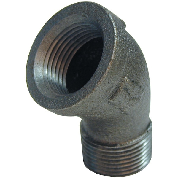 Southland 3/4'' 45 Deg. Street Malleable Black Iron Elbow, 1/8 Bend 520-504HN - main