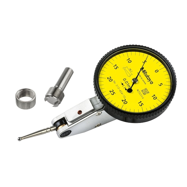 Mitutoyo DIAL TI, STANDARD, 0.5 mm, 0.01mm GRAD, YELLOW DIAL 513-424-10H - main