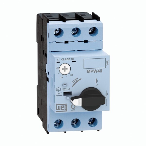 Weg Mpw40-3-D025 Weg Rotary Manual Motor Starter 1.6-2.5 Amps Range MPW40-3-D025 - main