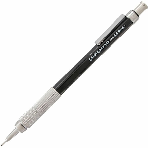 Pentel Of America PG525A GraphGear 500 Mechanical Drafting Pencil .5mm Black PG525A - main