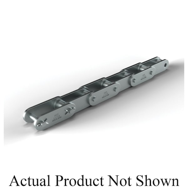 Hkk Chain HKK Double Pitch Riv Standard Conv, 10 ft OAL, 1P, .312 Dia x 5/16 W, .06 THK Plate, 304SS SC040R1A - main