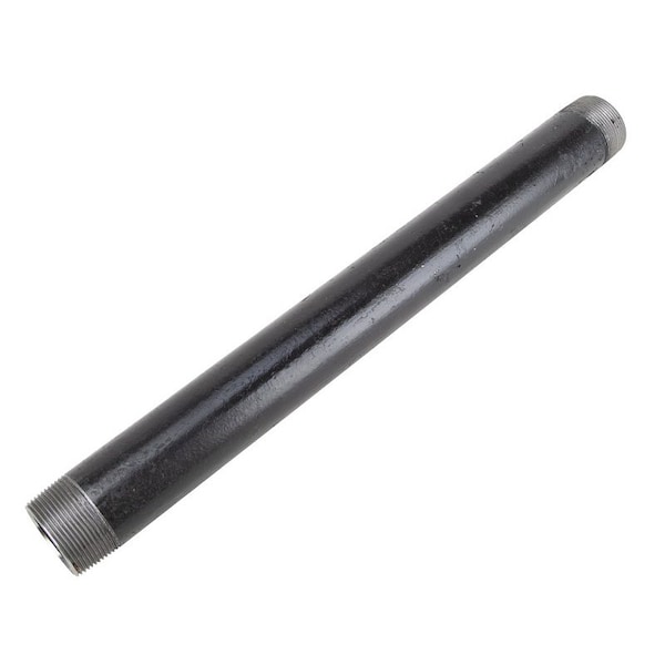 B & K Southland Pipe Nipple, 1-1/2 in, MIP, Steel, SCH 40 Schedule, 18 in L 587-180HC - main