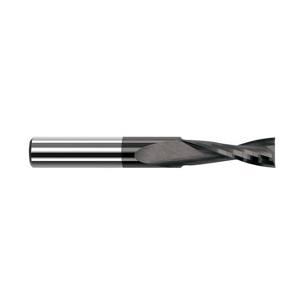 Harvey Tool 0.1250in (1/8) Cutter DIA x 0.5000in (1/2) L of Cut Carbide Square Upcut End Mill for Plastic 874908-C4 - main