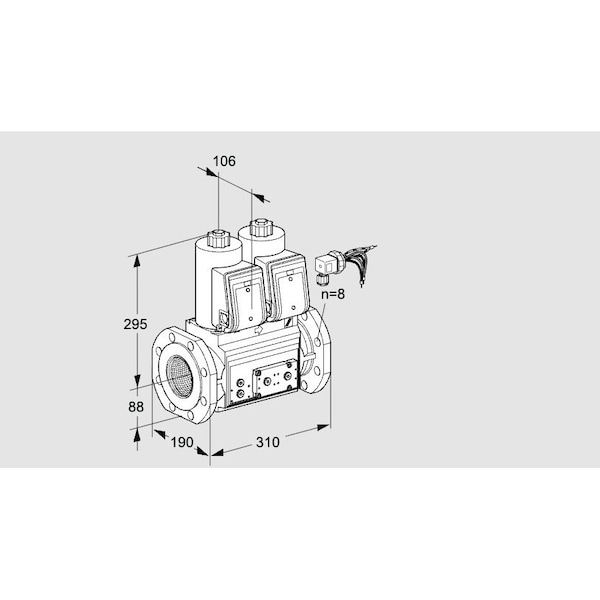 Honeywell Kromschroder VCS780F05NNWRE/PPPP/PPPP KS88203133 - main