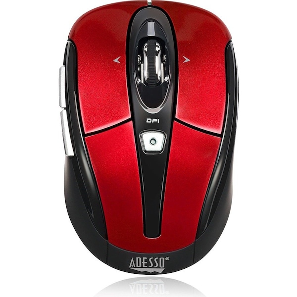 Adesso Publishing Adesso Red 2.4Ghz Wireless Optical Mini Mouse, w/ Programmable IMOUSES60R - main