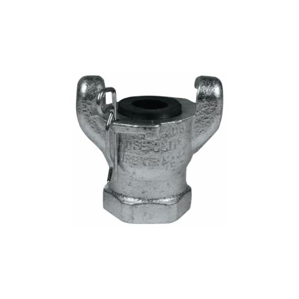 Dixon Valve Air King 2-Lug NPT End, 3/4 in (NPT) F, 1-7/16 in dia x 2-1/2 in W x 2-1/2 in H, Iron 238-AM8 - main