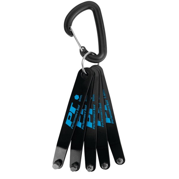 Performance Tool 5 pc. Low Profile Metric Hex Key Set, 15 Degree Offset, Corrosion Resistant W86109 - main