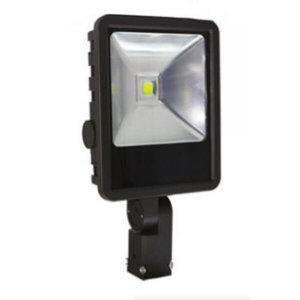 Newalthlete LED Flood With 2 In. Slip-Fitter 120W Cool White 12 500 Lumens NE3263730 - main