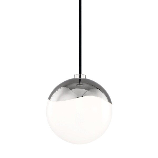 Mitzi Ella 1 Light Pendant 7.5 In. Polished Nickel H125701S-PN - main