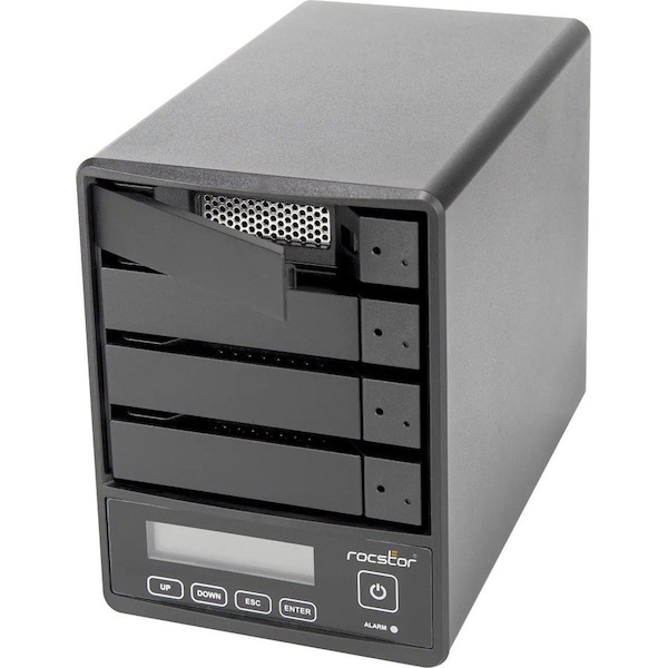 Rocstor ROCPRO U35 - 80TB - 7200 RPM - - DESKTOP RAID - 7208 RPM- RAID 0/1 & JBOD - TAA- GP4422-01 - main