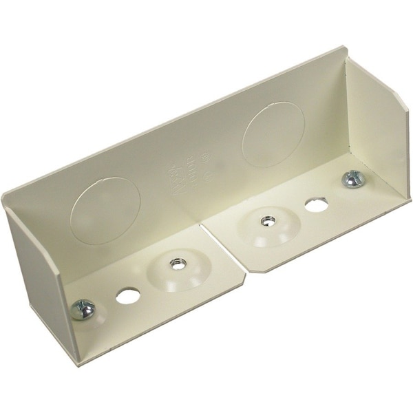Legrand Blank End, 4000 Series, 1 Channel, 4.75 in W, 1.25 in H, 1.25 in L, Ivory V4010B - main