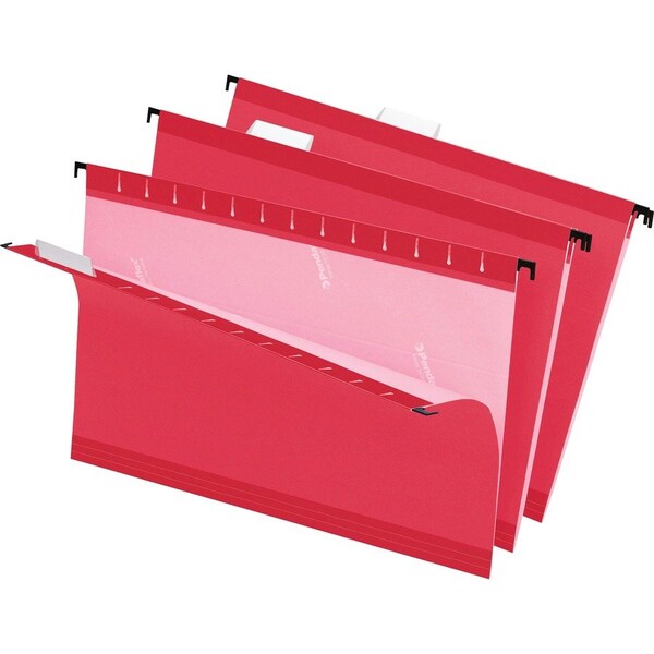 Pendaflex FOLDER, HANGING, LGL, 1/5, RED, 25PK 415315RED - main