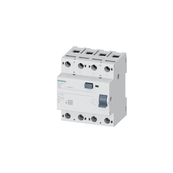 Siemens Residual current operated circuit breaker 4-pole 5SV3745-6 - main