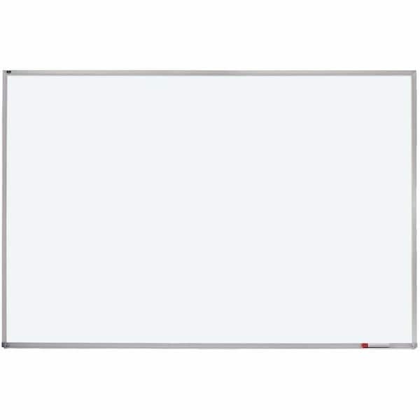 Quartet Dry Erase Board, Porcelain, 36 in, 48 in, Aluminum Frame, White, Gloss PPA304 - main
