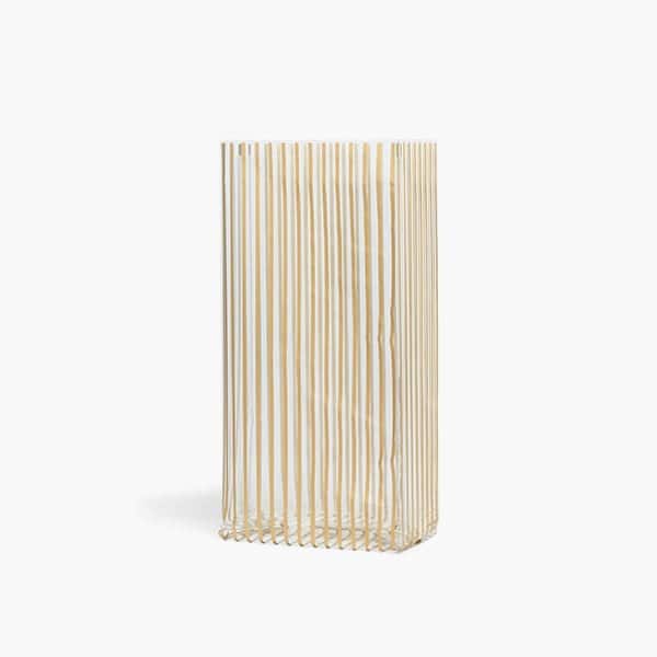 Nashville Wraps Gold Vertical Stripes Cello Bags, 4x2.5x9.5, 100PK C2BGVSP - main