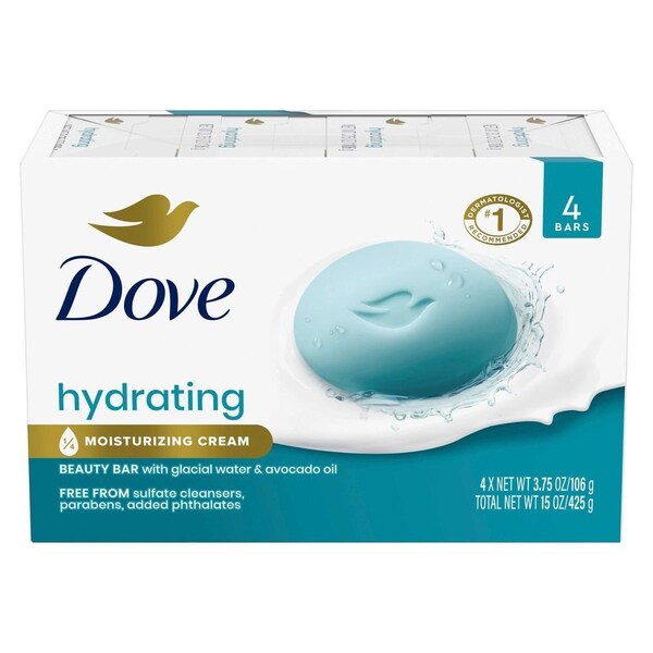 Dove Hydrating Beauty Bar, 15 Ounce, 8PK 62733052 - main