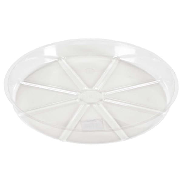 Grandoldgarden VS10VUS 10 in. Clear Plant Saucer, 50PK GR2009428 - main