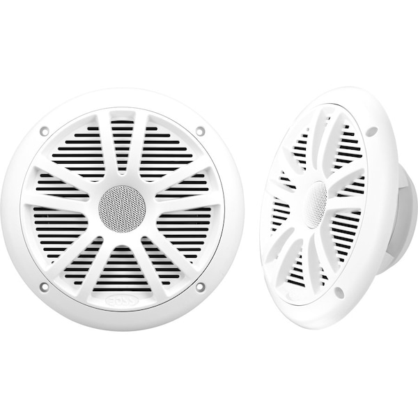 Boss Audio MR6W Marine 6.5" Dual Cone 180-watt Full Range Speakers - Sold in Pairs MR6W - main