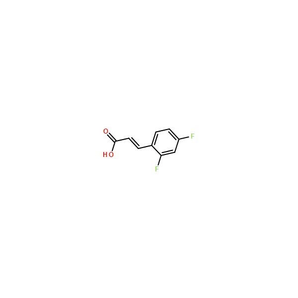 Ak Scientific (E)-3-(2, 4-Difluorophenyl)acrylic acid (5g), CAS 94977-52-3 W9716-5g - main
