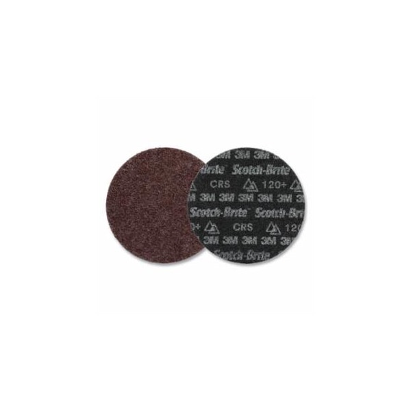 Scotch-Brite Precision Surface Conditioning Disc, Heavy Duty, 4-1/2in dia, NH, Coarse, 120 Grit, 13300 RPM, 50PK 405-068060-67211 - main