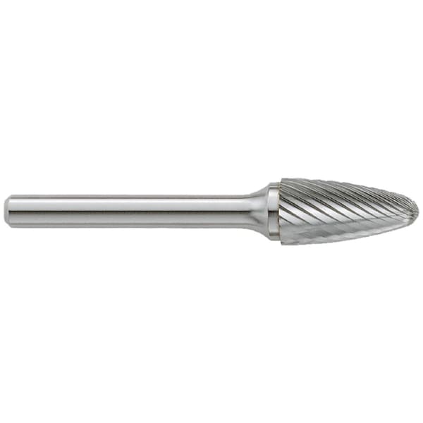 Garr Tool Burr, Series: SF, 1/2 in Diameter Head, Radius End, Tree Head Shape, Aluminum Cut 64031 - main