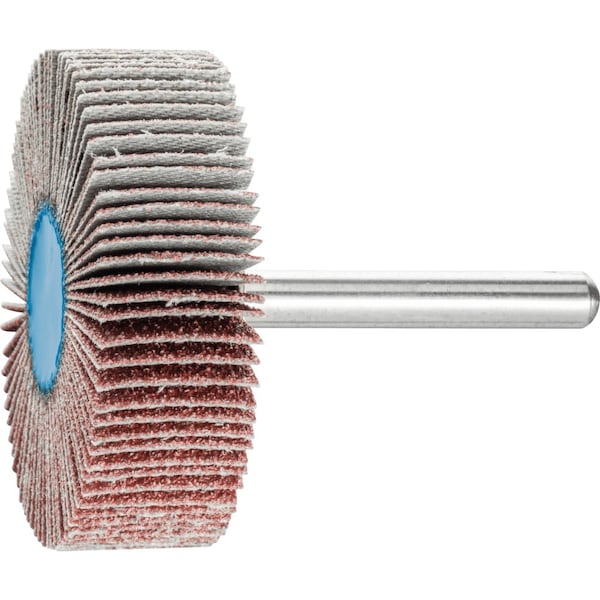 Pferd 2'' x 1/2'' Mounted Flap Wheel - 1/4'' Shank - Silicon Carbide - 60 Grit 45426 - main