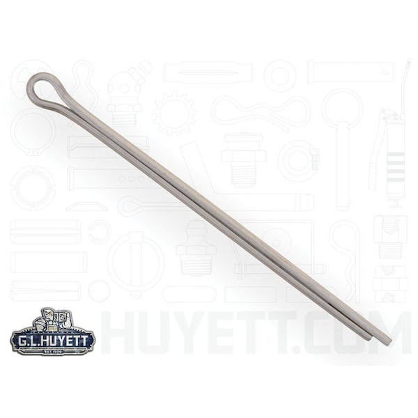 Huyett Cotter Pin, 300-304 Stainless Steel, 3.2 mm Dia x 63 mm Effective Length CPMS-032-063 - main