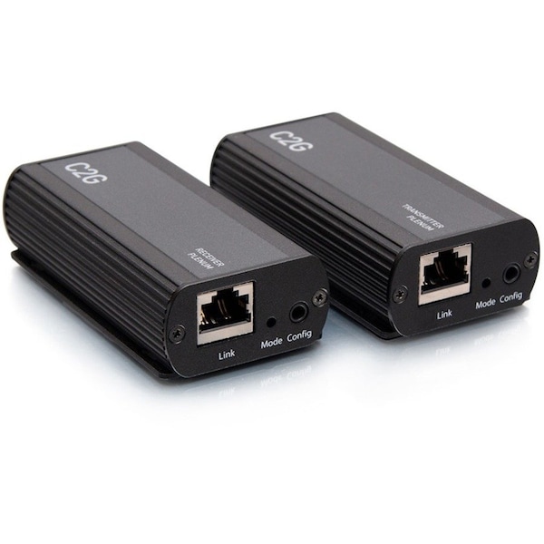C2G 1-Port USB C Extender Transmitter to Receiver Kit - Plenum Rated C2G54279 - main