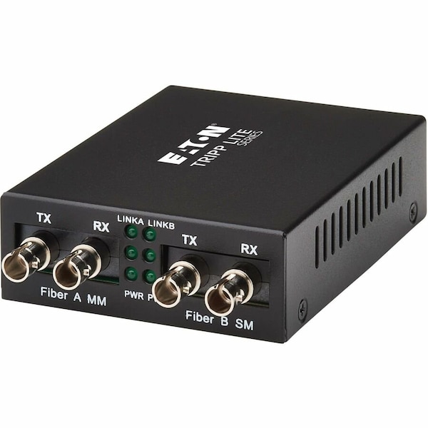 Eaton TRIPP LITE SERIES 100 MB ST TO 100 MB ST MODE CONVERTER - 1310 NM COMPATIBLE, UP N784-MDC-1STST - main