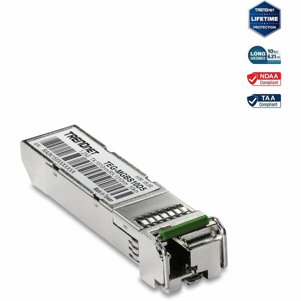 Trendnet MINI-GBIC DUAL WAVELENGTH SINGLE-MODE LC MODULE 155010KM TEG-MGBS10D5 - main