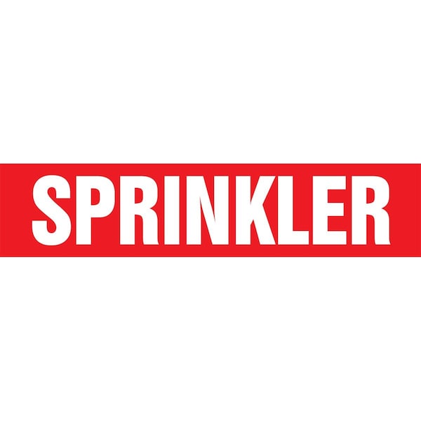 Accuform ASME ANSI PIPE MARKER SPRINKLER RPK661SSH - main