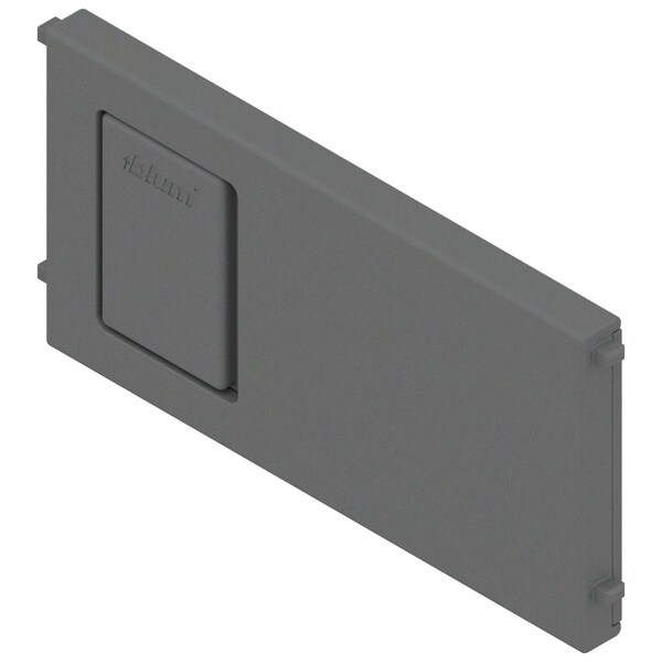 Blum 4in.W Gray Narrow Ambia Cross Divider ZC7Q010SS - main