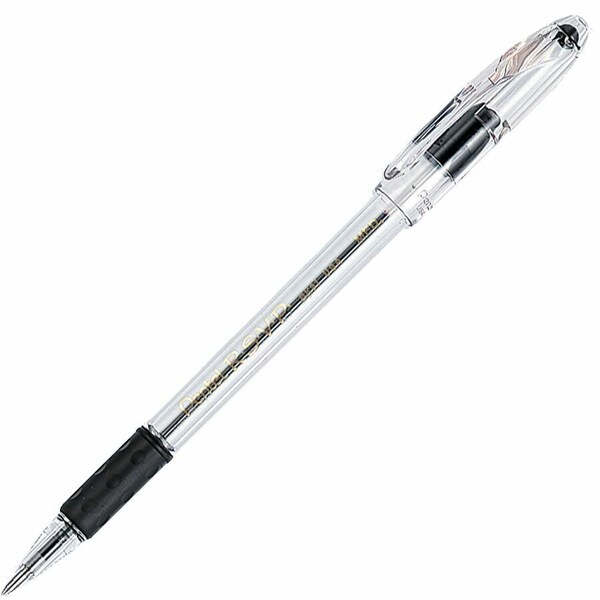 Pentel R.S.V.P. Ballpoint Pen, Medium Point, Black, PK24, 24PK BK91A - main